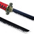 Zoro's Sandai Kitetsu Replica Sword | Patterned Hamon Blade Katana Carbon Steel