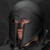 Grand Marquis of Hell Hand Forged Battle Helmet - Black w/ Liner & Adjustable Brass Buckle
