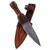 Abundant Utility Sgian Dubh Knife Dagger with Genuine Leather Sheath