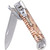 Touch of Destiny Stiletto Knife with 8 Designs Selection