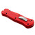 Red Fruit Automatic Mini California Legal Double Edge Out the Front OTF Knife w/ Contoured Handle & Belt Clip