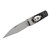 Total Immortal Automatic Stainless Steel Lever Lock Switchblade Knife | Black Wood Handle