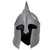 Stand and Fight 16G Forged Steel Greek Spartan Medieval Reenactment Helmet w/ Hammer Textured Silver Finish