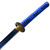 Chimei-Tekina Fuyu Hand Forged Iaito Katana | 1045 High Carbon Steel Blue Blade Full Tang Samurai Sword w/ Scabbard