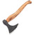Victim or Survivor Viking Axe | Carbon Steel Blade w/ Long Wood Handle