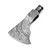 Spark Serenity: Blazing Passion Damascus Steel Peace Pipe Axe Head