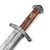 Beast of War Damascus Steel Viking Sword – Camel Bone Handle