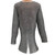 Full Sleeved Riveted Chainmail Shirt - XL | Zinc Base Shirt with Silver Colored Rings | For Chest and Back Protection