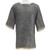 Half Sleeved Riveted Chainmail Shirt - Medium | Silver & Gold Chainmail Shirt Armor for Full Arms, Chest, Back & Shoulders Protection