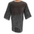 Chainmail Shirt Armor Half Sleeved - XL | Black Chainmail Shirt Made with Mild Steel | For Chest, Back & Shoulder Protection