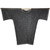 Chainmail Shirt Armor Half Sleeved - Large | Black and Silver Chainmail Shirt Made with Mild Steel | For Chest, Back & Shoulder Protection