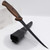 Slim Black Fillet Knife – Blade, Hardwood Handle & Hard Sheath