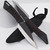 Red Cord Wrapped Twin Ninja Throwing Knives with Nylon Sheath