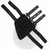 Modern Ninja Trinity Boot Knife Set – 3-Piece Full Tang Throwers with Rubber Grip & Sheath