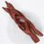 Hand-Carved Wooden Cobra Display Stand – Triple Interwoven Snake Design