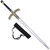 Dual Regal Fantasy Foam Swords with Double Back Strap Sheath – Cosplay Kit