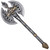 Double-Headed Fantasy Foam Battle Axe – LARP & Cosplay Prop
