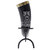 Viking Drinking Horn with Mjolnir Design & Hand-Forged Twisted Iron Stand – Norse Feast Set