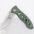 Special Forces Green Handle Tactical Folding Knife