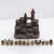 Medieval Castle Skull Display Set with 12 Mini Skulls