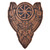Viking Warrior Wooden Wall Plaque
