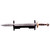 Black Wooden Single Sword Wall Display – Collector’s Mount Stand