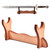 Wooden 1-Piece Sword Table Display – Single Stand Collector Rack Wooden 1-Piece Sword Table Display – Single Stand Collector Rack