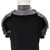 Dark Knight Blackened Steel Pauldron and Gorget Armor Set Dark Knight Blackened Steel Pauldron and Gorget Armor Set