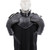 Dark Knight Blackened Steel Pauldron and Gorget Armor Set Dark Knight Blackened Steel Pauldron and Gorget Armor Set