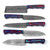 Custom Handmade Damascus Kitchen Knife Set of 4 Pcs– Professional Chef Collection