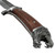 12.75" Fixed Blade Hunting Knife – Wolf Head Pommel, Stainless Steel Blade, Full Tang w/ Sheath