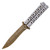 Gold Panning Clip Point Balisong Butterfly Knife Flipper | Gold Blade | Clip Point