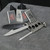 Skull Crusher Dual-Blade Trench Knife & 4-Piece Shadow Thrower Set
