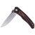 Recon Forward Folding Knife with G10 Handle and Deep Grind Drop Point Blade