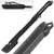 Full Tang Black Machete with Textured Handle and Sheath
