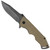Threatcon Delta Drop Point Spring Assist Knife