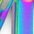 Rainbow Warrior Sunrise Butterfly Knife | Titanium | Clip Point | ABS Holder Included