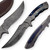 Damascus Rio Grande Lone Rider Full Tang Knife