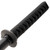 Dark Night Rises Blackened Bokken with Sheath Combo