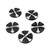 My Cross to Bear Horn Button Set My Cross to Bear Horn Button Set