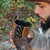 Bountiful Sustenance Hand Carved Drinking Horn