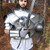 Medieval Holy Land and Defender Chainmail Gauntlets with Plates Medieval Holy Land and Defender Chainmail Gauntlets with Plates