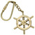 High Seas Ships Wheel Brass Keychain Replica High Seas Ships Wheel Brass Keychain Replica