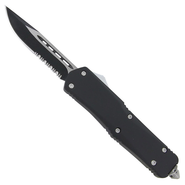 Covered in Gold Deluxe Automatic Dual Action OTF Knife