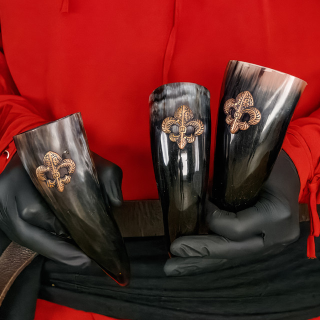 Kings Musketeers Drinking Horn Set