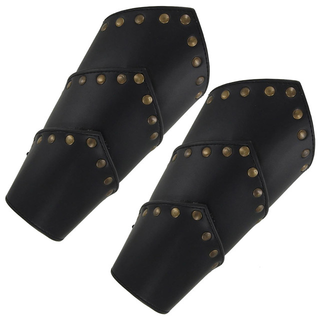 Handmade Leather Arena of Death Bracer Set Handmade Leather Arena of Death Bracer Set