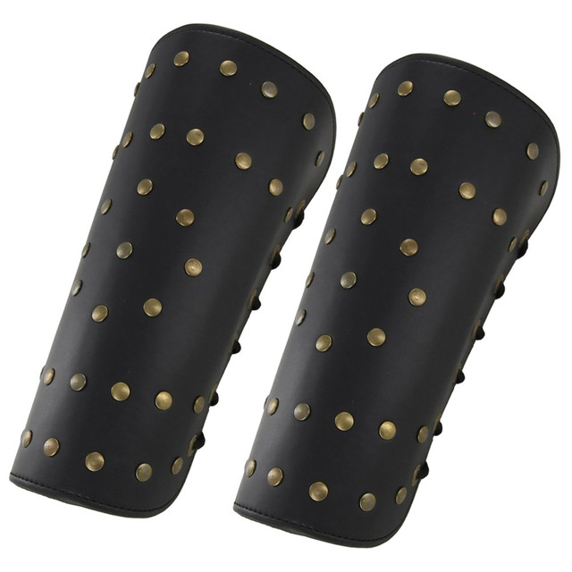 High Quality Leather Gladiator Games Bracer Set High Quality Leather Gladiator Games Bracer Set