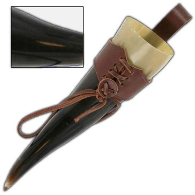 Medieval Norwegian Viking Drinking Horn