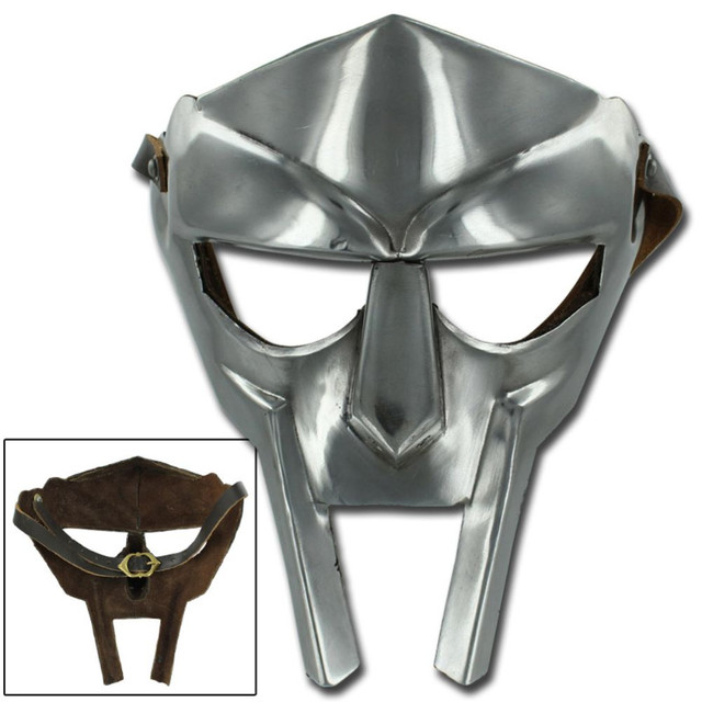 MF Doom Rapper Madvillain Gladiator Mask