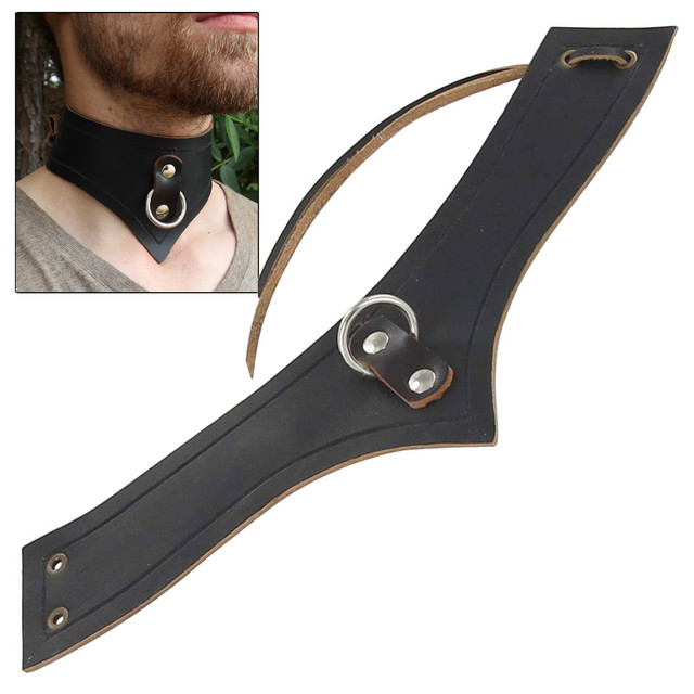 Genuine Infinity Leather Slave Collar Genuine Infinity Leather Slave Collar